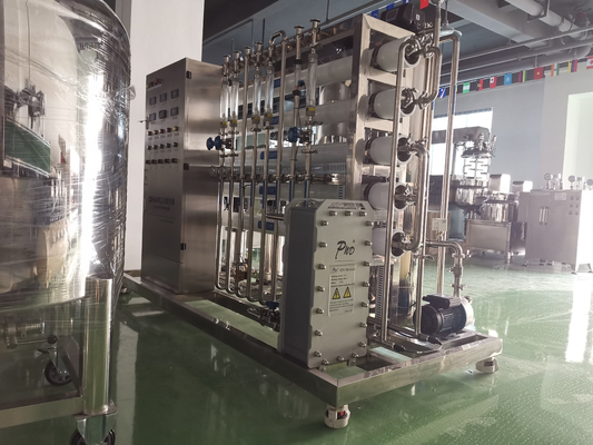 Separation Extraction 2000LPH Commercial Water Purification Systems Shampoo Cream