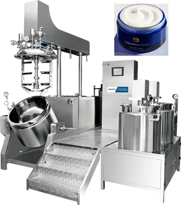 Mixing Pot Shampoo SUS304 / 316 Cosmetic Making Machine