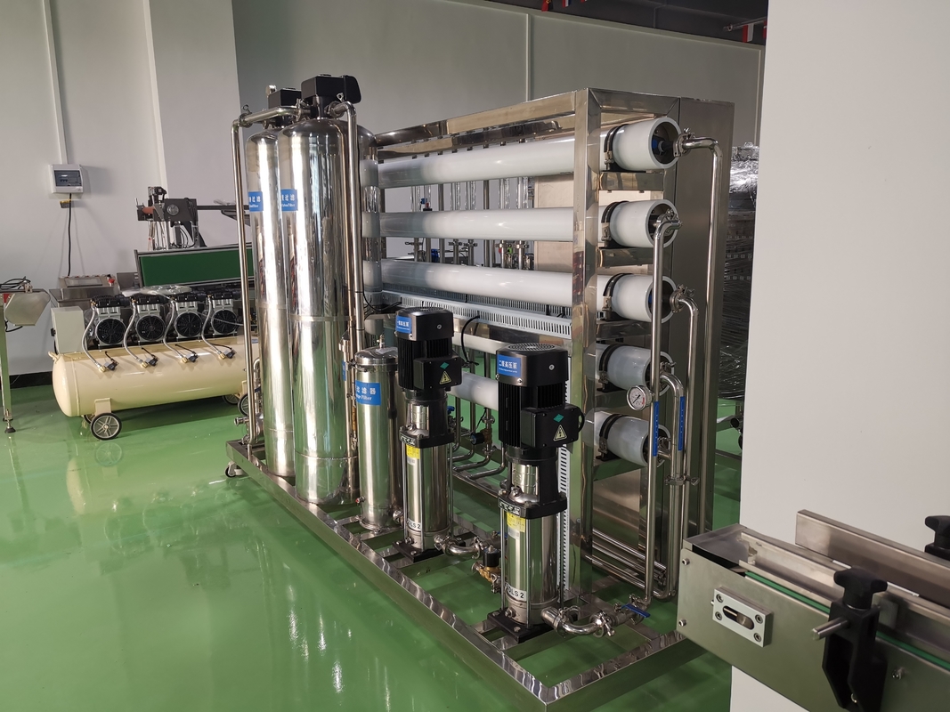 Separation Extraction 2000LPH Commercial Water Purification Systems Shampoo Cream
