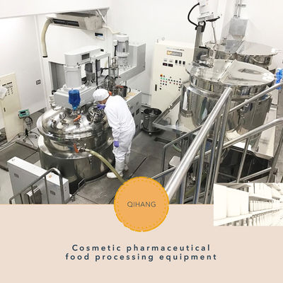 Sistem Pengangkatan Hidraulik Kosmetik Shampoo Emulsifier Tangki Pencampur Homogenizer Membuat Kosmetik Anda