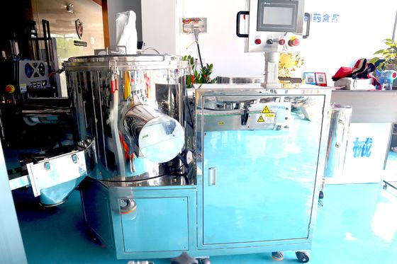 Three Axis High Speed ​​Powder Homogenizer Mesin Pencampur Serbuk Kosmetik