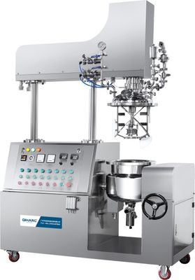 Mesin Pengaduk Homogenizer Pengemulsi Peralatan Vakum Otomatis
